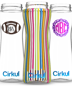 Custom 22oz. Plastic Bottle & Comfort Grip Lid