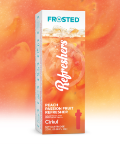 Frosted Peach Passion Fruit Refresher